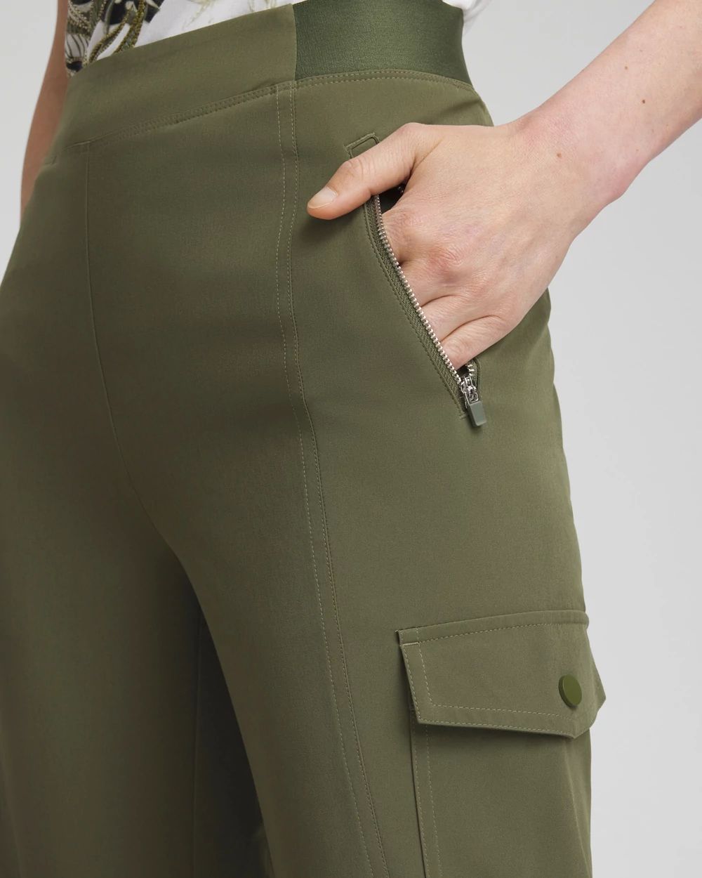 Zenergy® UPF Cargo Cropped Pants | Chico's